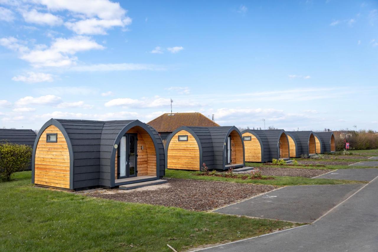 Camping Pods Trevella Holiday Park Crantock Luaran gambar