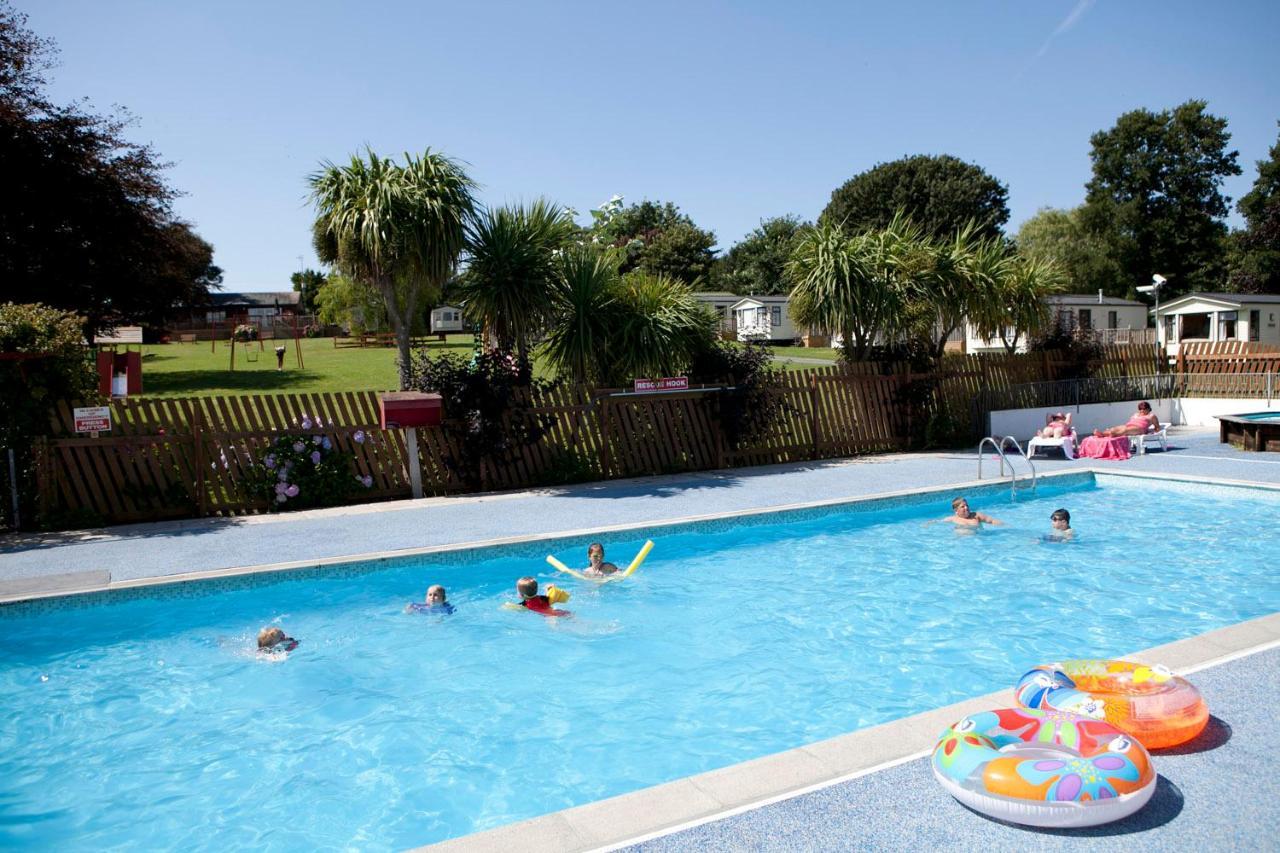 Camping Pods Trevella Holiday Park Crantock Luaran gambar