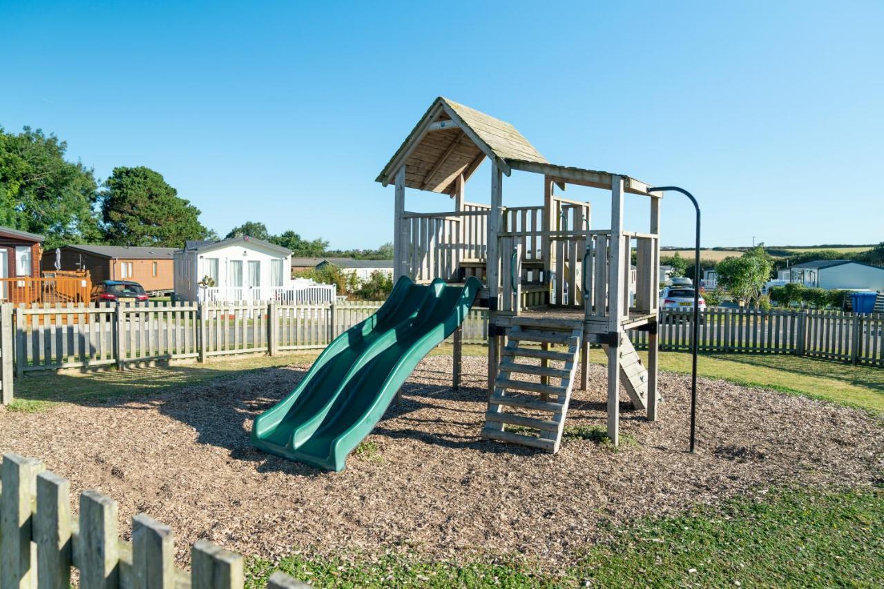 Camping Pods Trevella Holiday Park Crantock Luaran gambar