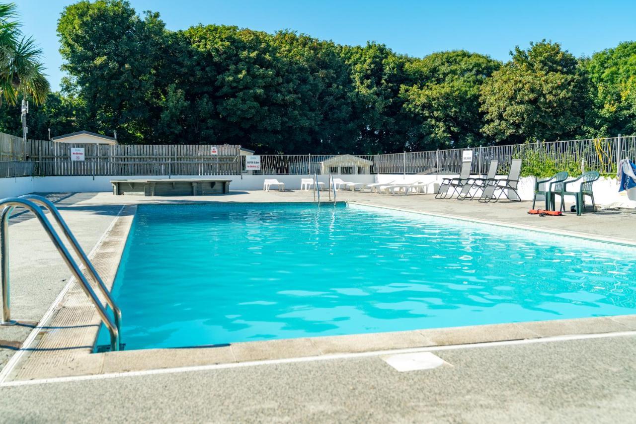 Camping Pods Trevella Holiday Park Crantock Luaran gambar